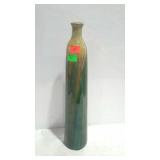 Home decor pottery tall flower vase, drip pattern
