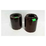 Two pottery Canning jar Crocks