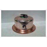 West Bend Cake Tin, nice early aluminum cake