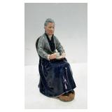 Royal Salton Figure, "Cup of Tea" 7" tall