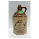 Daniel Boone Sipping Whiskey Jug, pottery with