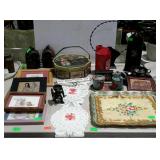 Home decor wares, small framed decor pictures,