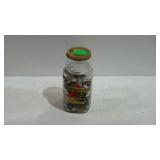 Quart jar of buttons - partially full