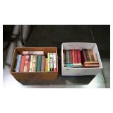 Books - two box lot, poetry, reader, novels, kids,