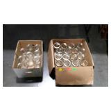 Canning jars- two dozen wide mouth quart size jars