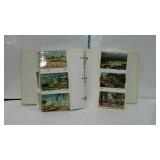 Album of post cards, greeting cards, War Ration