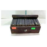 Book set in dovetailed storage box - Shakespeare -