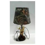 Mossy Oak Deer antler Lamp, with camouflage