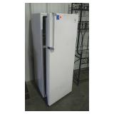 G.E. Freezer, white upright style apartment size,