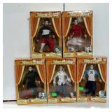 Nsync dolls - set of five with boxes