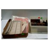 Doll house accessories- Victorian Wainscot, bricks