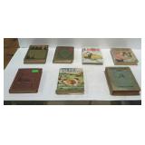 Hardback books - "Huckleberry Fin", "Collie to the