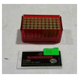 Winchester 17 HMR Ammo 50 cartridges in container