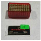 Winchester 17 HMR Ammo 50 cartridges in container