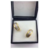 Diamond accent earrings