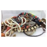 Gallon bag of costume jewelry