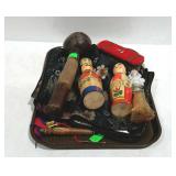 Group - Tribal club, Asian placemats, porcelain