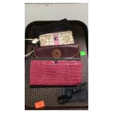 Wallets and clutches lot - four total with one