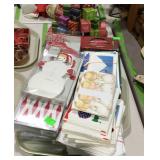 Group lot of holiday stationary, cars, candles,