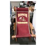 Washington Redskins folding beach type chair with