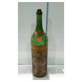 Big decor green glass wine bottle, Martini &