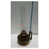 Denmark Royal Danish Navy Oil Lamp, brass tank