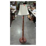 English Designers home decor floor lamp, twist