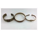 Three bracelets