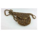 Beaded change purse