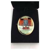 P Buckley Moss pin