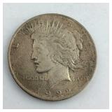 1922 peace Dollar