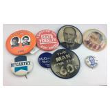 Political buttons
