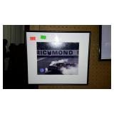 Print - Nascar "Racing Reflections", framed -