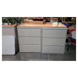 Office File Cabinet System, unit is of two 3