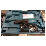 Makita reciprocating saw with case