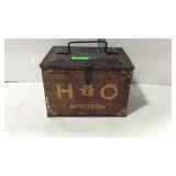 Vintage Advertising Tin, HO Tobacco with lid