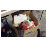 Box lot of misc stuffed animals