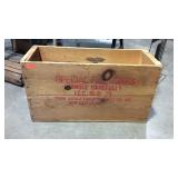 Wooden advertising shipping Crate, Special