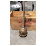 Vintage washer plunger piece long handle