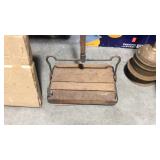 Vintage Grand Rapids Floor Sweeper, wooden