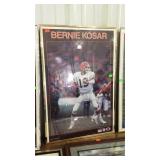 Sports Poster framed Berne Kosar Cleveland