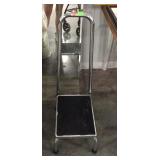 Step Stool chrome finish the the tall handle