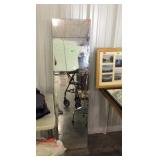 Beveled glass mirror pane door type 16 x 60"