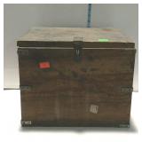Wooden storage box