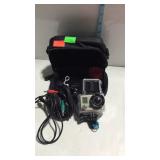 GoPro hero with accessories and tripod