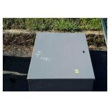 Large electrical box, measures 33 inches long, by