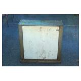 Metal storage cabinet, do not have key, measures
