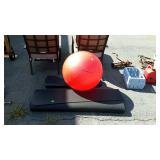 Group lot, includes two rubber mats, and