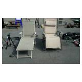 Group lot, includes zero gravity chair, and metal