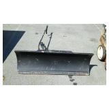 Snow blade for garden tractor, blade measures 48